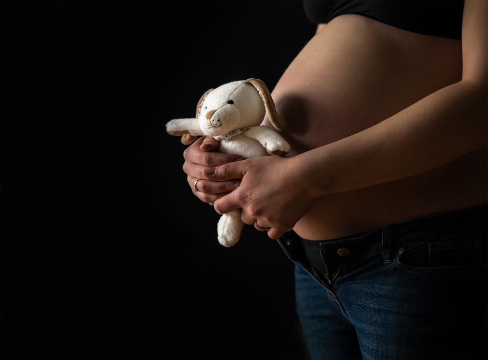 Babybauch Schwangerschaftsfotografie
